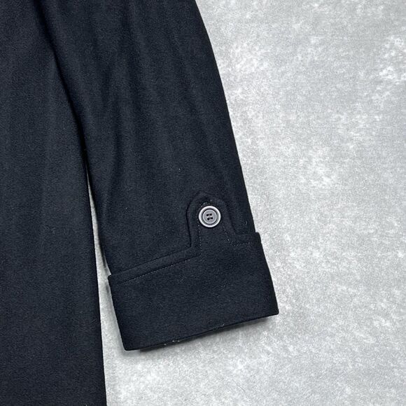 J.Crew Peacoat Jacket Women’s Size 8 Back Double Breasted Button Wool Blend - Picture 4 of 13